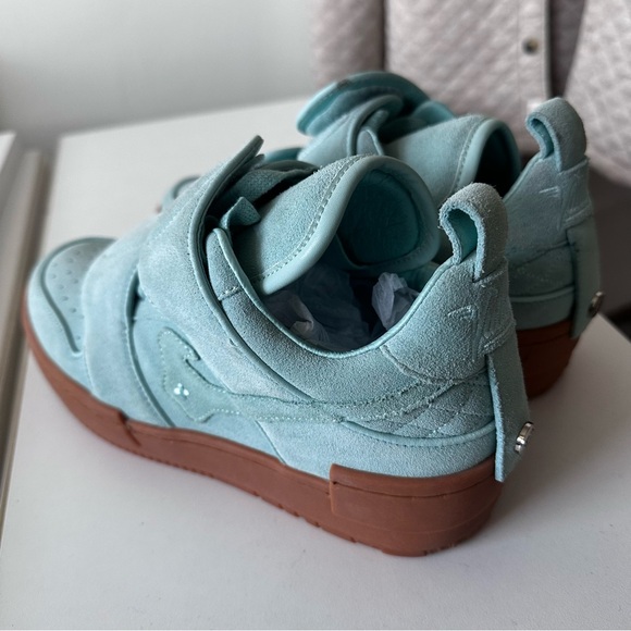 Sia Collective Vulture Tiffany Blue Suede Sneakers - Picture 9 of 11